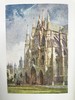 1906年 威斯敏斯特教堂 21幅彩色插图 漆布精装大32开 商品缩略图2