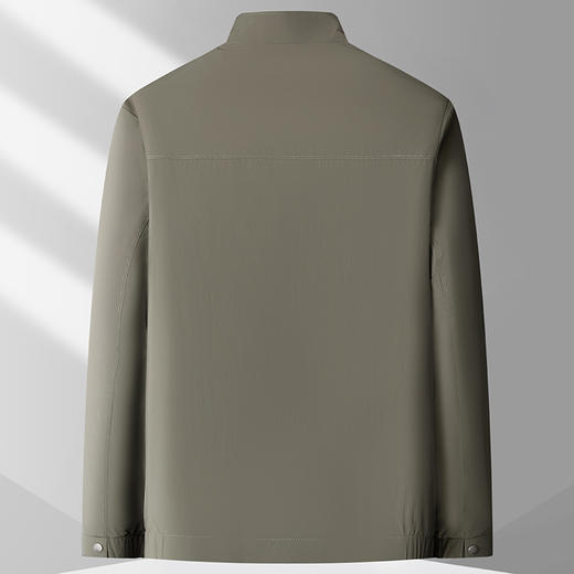 【新款DKP】大依优型大码男装翻领夹克外套加肥加大胖子休闲商务上衣大号百搭潮流 商品图3