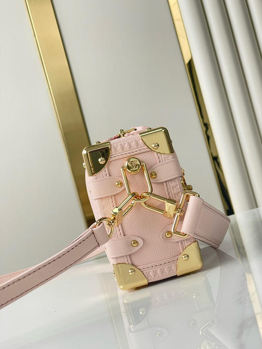 春季特惠💰1000 原单LV M25071 尺寸：18×12.5×8cm SIDE TRUNK 全皮盒子包 商品图4