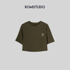 ROMI STUDIO-B “夏日旅行箱”系列宽松圆领短款短袖 t恤T3737 商品缩略图0