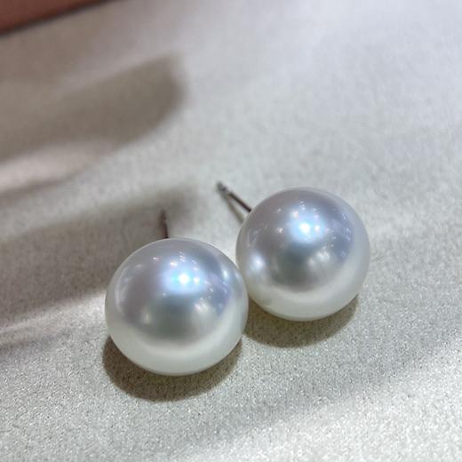 12mm-13mm澳白耳钉 商品图0