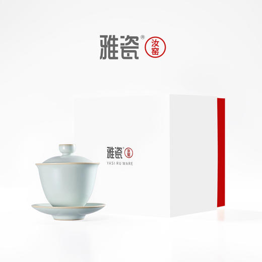 汝窑玉兰盖碗 商品图8
