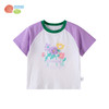 贝贝怡2025年夏季新款短袖T恤女童休闲上衣 商品缩略图4
