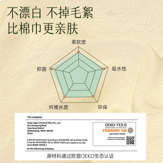 无染竹纤维加厚款洗脸巾 商品图2