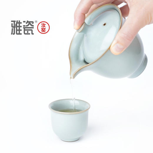 汝窑清心盖碗 商品图5