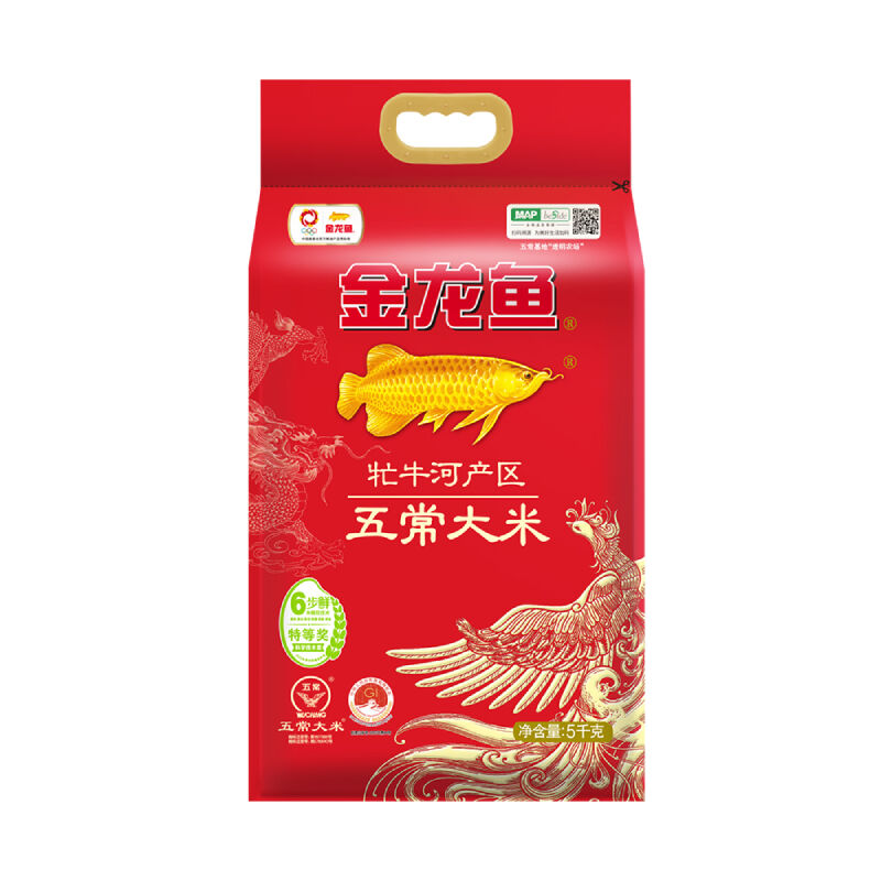 金龙鱼牤牛河产区五常大米/5kg