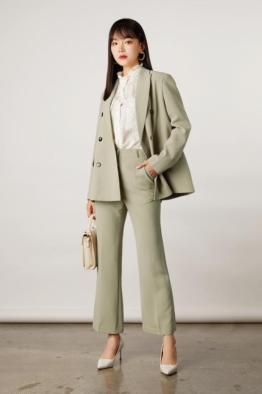 ESTELLICA 后开衩双排扣西装外套 11110 商品图4