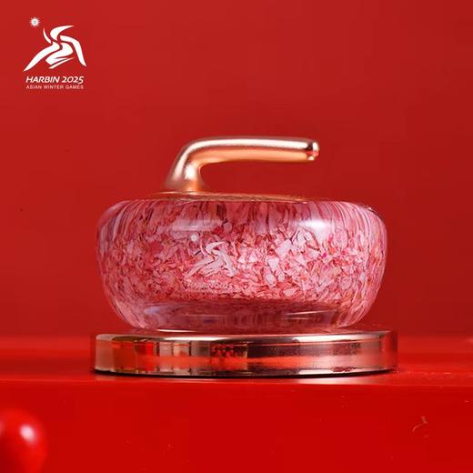 预定！亚冬会官方纪念冰壶-内藏人民币碎钞，原盒+证书！ 商品图4