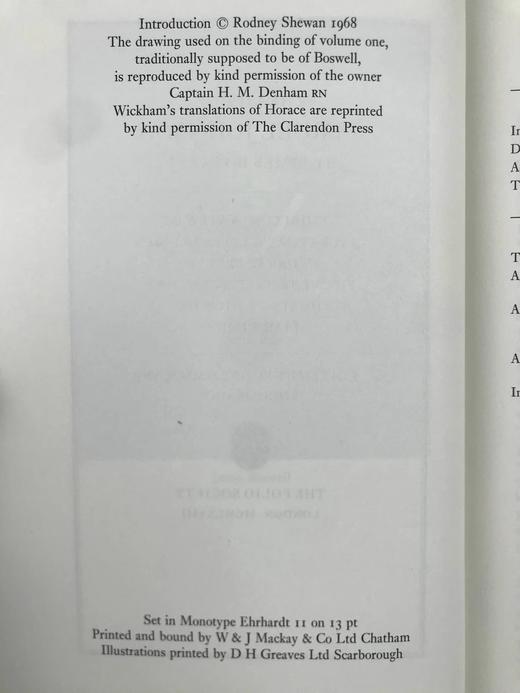 鲍斯威尔《塞缪尔·约翰逊传》（全2卷）（1968） 数十幅插图 精装16开带书匣 商品图3