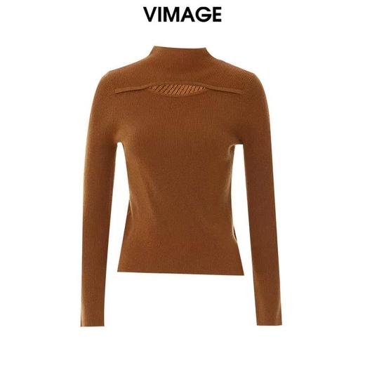 4F 爱特爱 百分百绵羊毛针织衫 商品图0