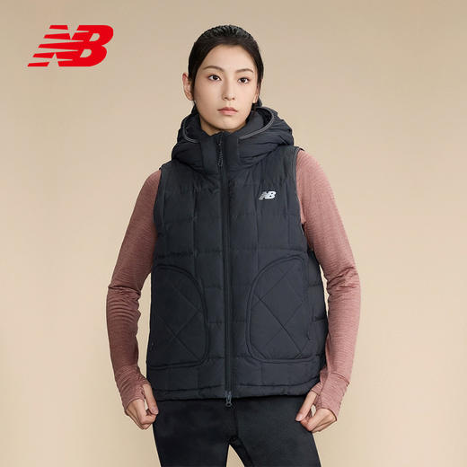 NEW BALANCE/NB HYPER SPORTS Down Vest 女款运动休闲舒适百搭运动羽绒马甲 商品图0
