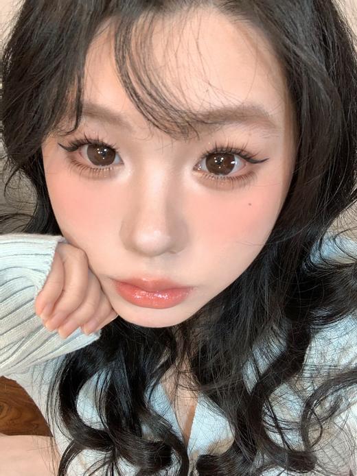 【大直径年抛】大瞳·SuperBigCon-红茶榛果拿铁-14.5mm【年抛 0-800度 无525/575】 商品图3