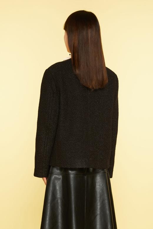 Kai & Kiera 简约无领仿羊驼呢外套 11283 商品图2