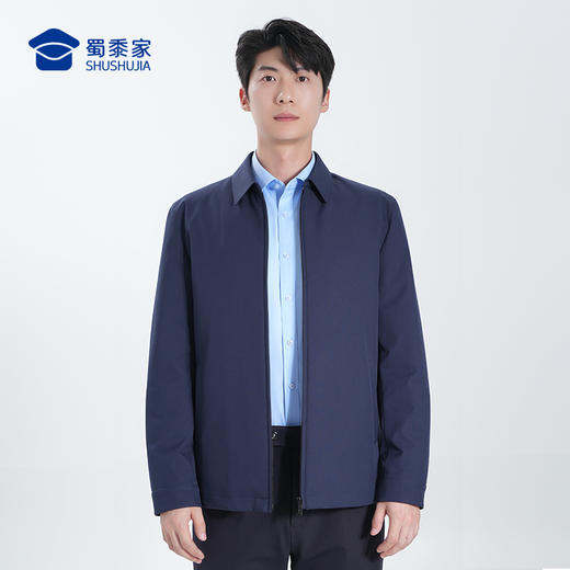 【二代翻领羽绒夹克】通勤可拆卸内胆羽绒外套加厚保暖防泼水行政夹克棉服外套 商品图3