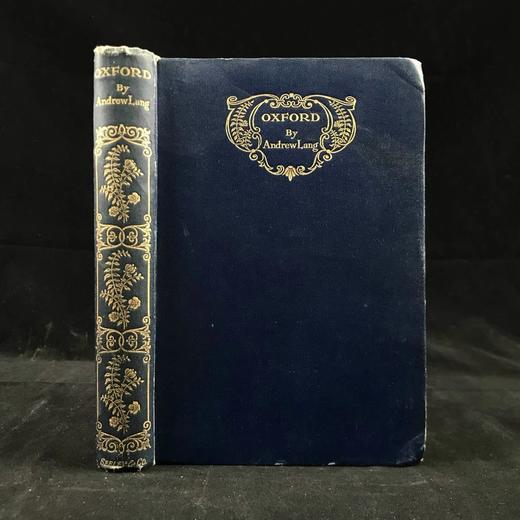 1909年 安德鲁·朗格《牛津风物志》 数十幅插图 漆布精装36开 商品图0