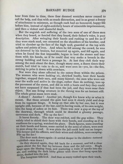 1901年 狄更斯《巴纳比·拉奇》 8幅插图 漆布精装大32开 商品图10