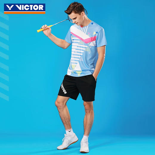 VICTOR威克多羽毛球服短裤R-20201 男女款速干运动比赛训练裤子女款短裤R-21201 商品图0