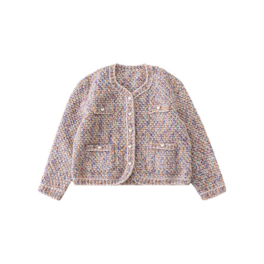 苏苏姐家香暖开衫手工DIY编织小香风外套钩针毛线材料包 商品图4