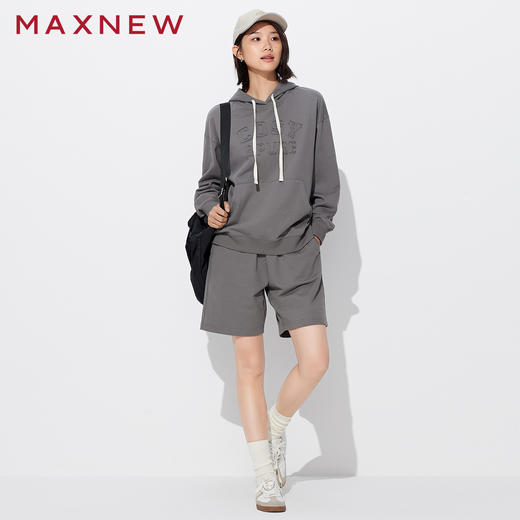 【短裤】宽松高腰休闲短裤 1P1224101 商品图2