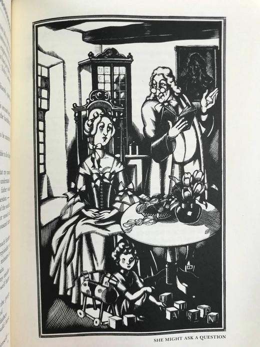 限量版！劳伦斯·斯特恩《项狄传》 约翰·奥斯丁12幅版画插图 豪华皮装18开 商品图12