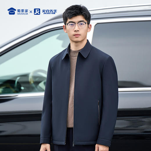 【翻领加绒夹克】防泼水行政夹克外套通勤保暖上衣JZ401 商品图9