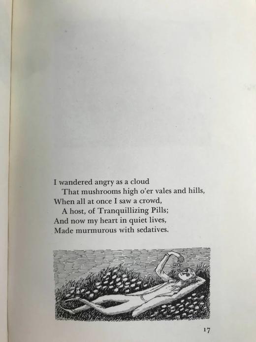 1961年 保罗·德恩《英国诗歌宝库》 配大量趣味插图 精装32开 商品图9