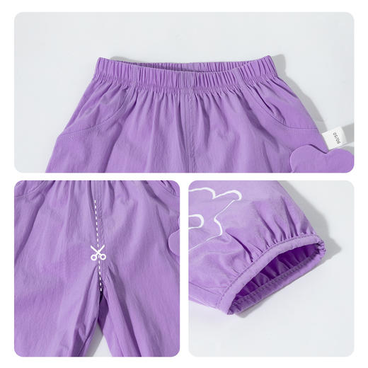 贝贝怡夏季新款女童2025年短袖套装 商品图6