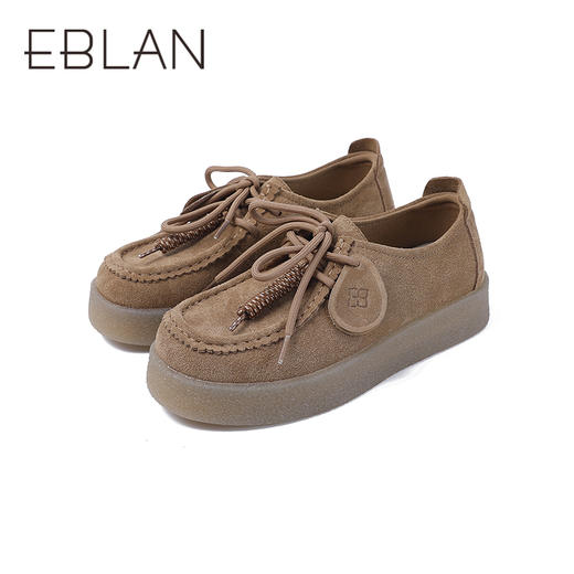 伊伴潮流新款系带休闲鞋单鞋B25125208 商品图3
