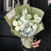 绿意--白绿色系花束 商品缩略图0