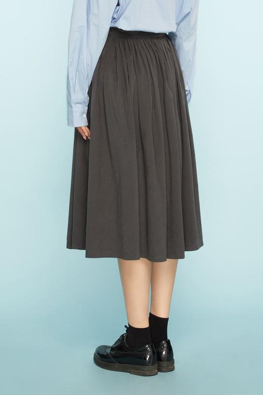 LNNNS A型碎褶收腰半裙 11393 商品图2