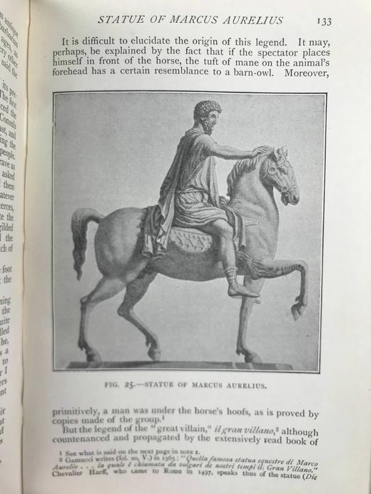 1906年 古代与现代时期的罗马市政广场 50幅插图 漆布精装36开 商品图14