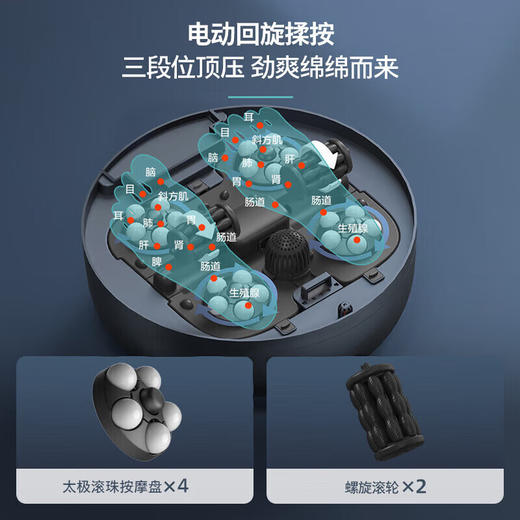 【小家电】飞利浦泡脚桶加热全自动按摩洗脚泡脚盆足浴盆按摩家用电动足浴桶 PPM3302FHF 商品图3