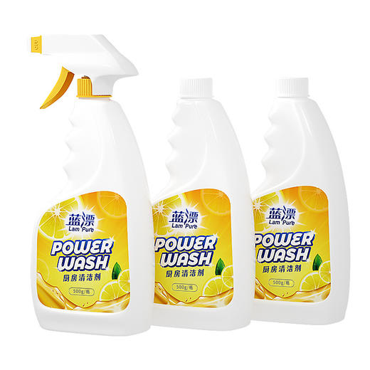 「9.9到手！轻松除油污」蓝漂家用油烟机清洗剂 厨房用品重油污去污厨具清洁工具剂 商品图4