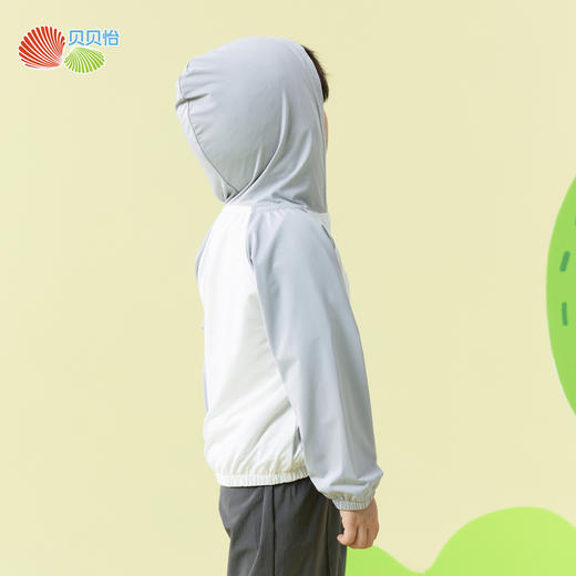 贝贝怡【UPF50+】25春夏新款男童防晒衣儿童轻薄透气速干防外套 商品图5