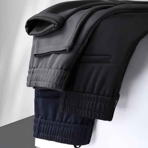 【DK】大依优型大码松紧腰直口休闲运动裤卫裤休闲裤加肥加大长裤胖子裤子 商品图2