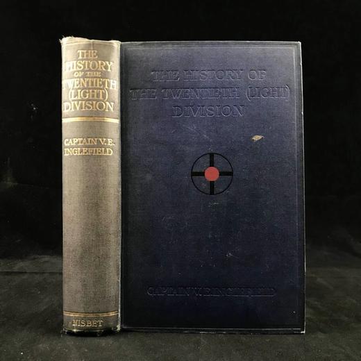 1921年 第二十轻师的历史 12幅插图 漆布精装32开 商品图0