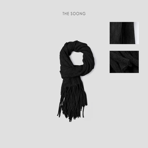 THESOONG | 100%水绒羊绒 透感冰感防晒空调围巾HWWJ3769 商品图6