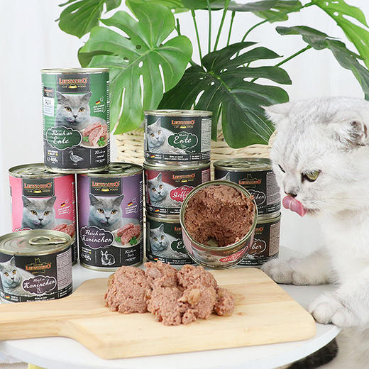 德国Leonardo小李子猫主食罐头 主粮 补水鲜肉餐盒 商品图1