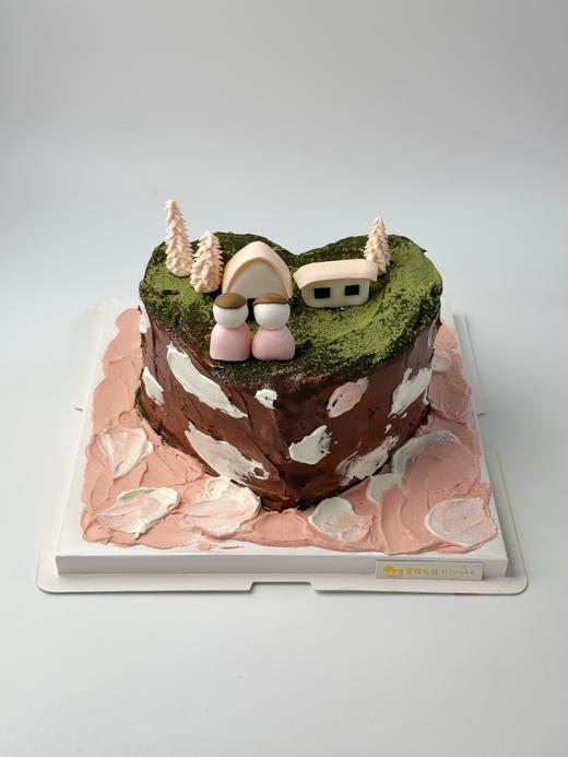 爱心岛屿蛋糕（百分百进口动物奶油） 商品图0