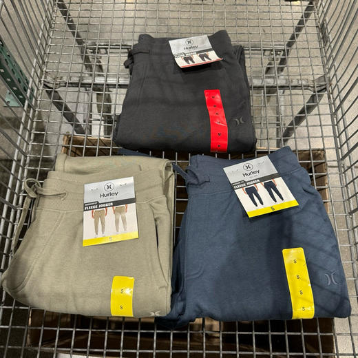 太划算了📣美国🇺🇸直邮特价258元🉐🉐包税包邮到手❗❗hurley男士抓绒薄绒春季长裤 商品图0