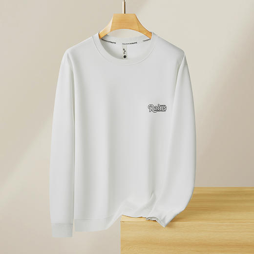 【新款DX】大依优型大码圆领卫衣长袖300斤加肥加大休闲运动上衣男打底衫胖子男士 商品图10