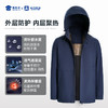 【石墨烯风衣外套】可拆卸连帽风衣外套 发热保暖通勤夹克 WZ401 商品缩略图7