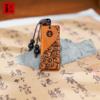 【易德老师推荐】平安吉祥桃木钥匙扣 商品缩略图2