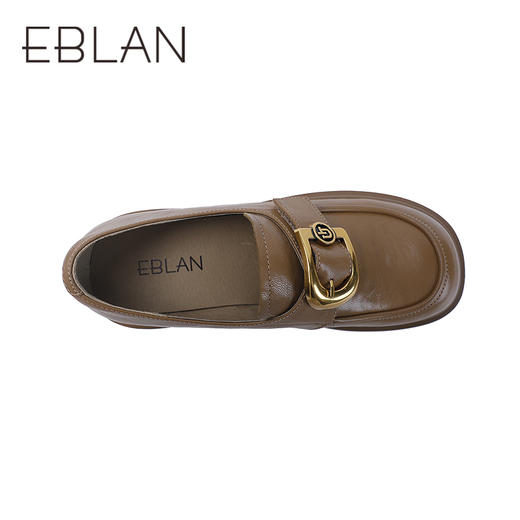 伊伴潮流新款厚底乐福鞋单鞋B25112010 商品图2