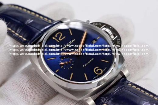 【top原版开模】（VS厂新品）沛纳海PAM-00927，一款42MM尺寸适合国人手腕，上手舒适“骚蓝”927 整个壳身厚度得以降低近四成，不设限，纤薄，不循规，男女可佩戴！太阳放射纹蓝色表盘活力优雅 商品图4