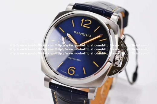 【top原版开模】（VS厂新品）沛纳海PAM-00927，一款42MM尺寸适合国人手腕，上手舒适“骚蓝”927 整个壳身厚度得以降低近四成，不设限，纤薄，不循规，男女可佩戴！太阳放射纹蓝色表盘活力优雅 商品图5