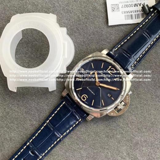 【top原版开模】（VS厂新品）沛纳海PAM-00927，一款42MM尺寸适合国人手腕，上手舒适“骚蓝”927 整个壳身厚度得以降低近四成，不设限，纤薄，不循规，男女可佩戴！太阳放射纹蓝色表盘活力优雅 商品图8