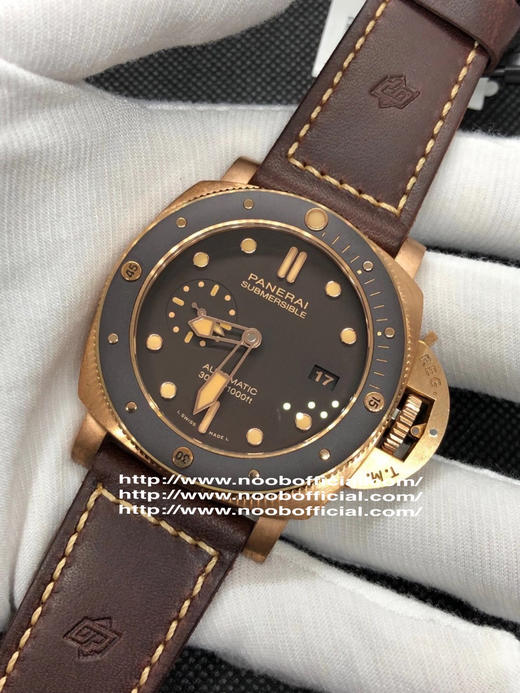 VS沛na海青铜PAM968，44mm，皮表带，透底，自动机械机芯，男士腕表。复刻手表一比一手表N厂C厂ZF厂VS厂AR厂BBR厂PPF厂AZ厂JF厂MKS厂TW厂EW厂AF厂V6厂OR厂OM厂 商品图8