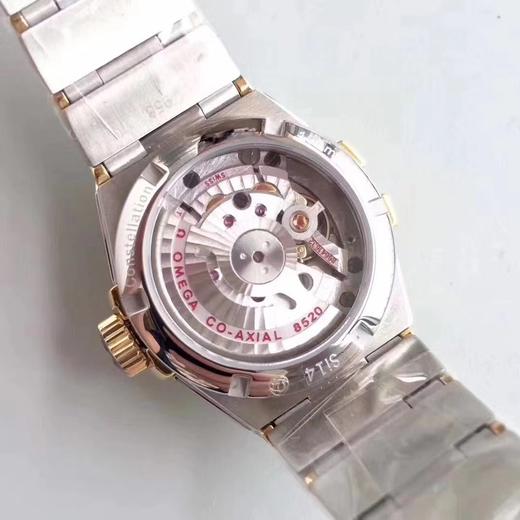 V6新品：欧米茄星座系列PLUMA轻羽腕表，搭载一比一8520机芯，天然蓝色炫彩贝母表盘，表扣轴承采用与正品一样的材质，一比一的做工，市场公认好的版本！ 商品图6