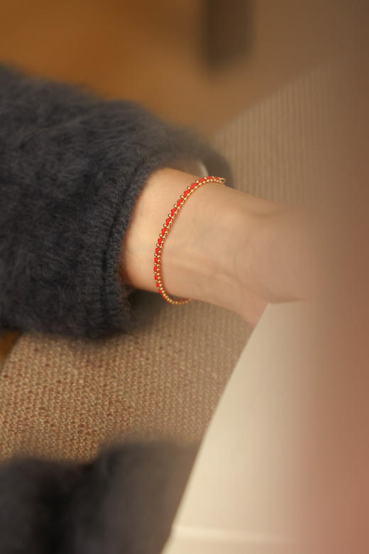 👍限时秒杀¥59❗️早点抢❗️ ❗美国高奢品牌🔥【NATURALLY JOJO鸿运编织红绳手链1条】🌈戴上它一年万事顺遂❗️ 商品图4